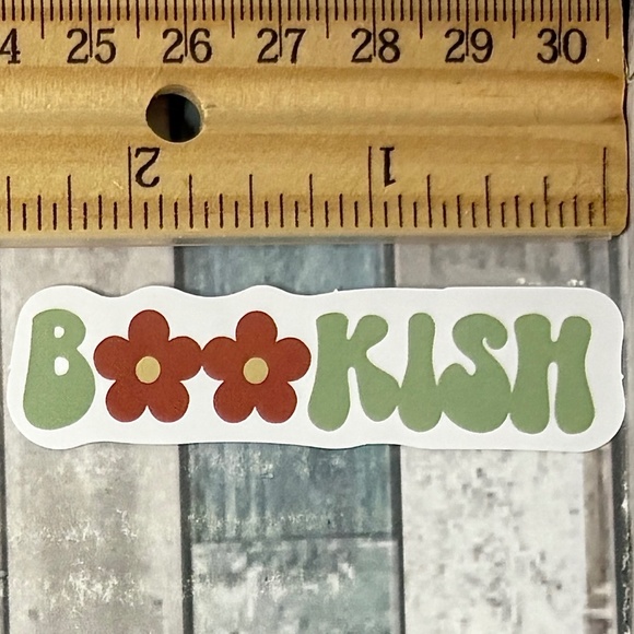 Other - 🌀10/$10🌀 Books Are My Love Language Reusable Waterproof Vinyl Sticker Decal